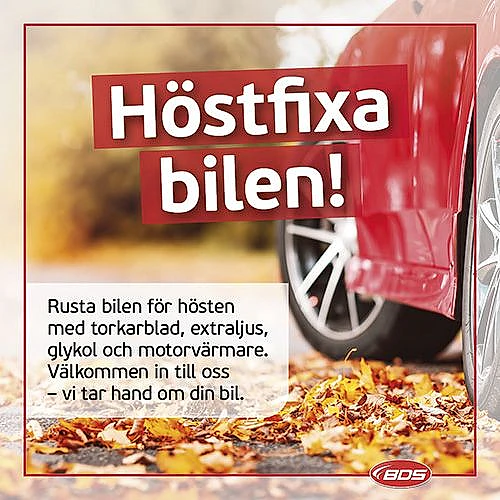 Höstfixa bilen